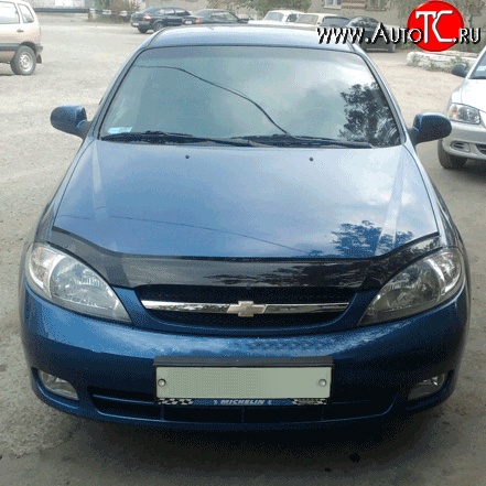 2 069 р. Дефлектор капота NovLine Daewoo Gentra KLAS седан (2012-2016)  с доставкой в г. Кемерово