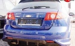 4 499 р. Накладка заднего бампера ATL Chevrolet Lacetti хэтчбек (2002-2013) (Неокрашенная)  с доставкой в г. Кемерово. Увеличить фотографию 2