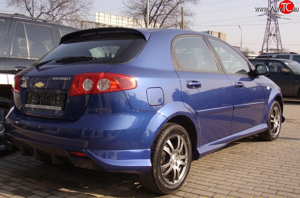 3 099 р. Пороги накладки Атланта  Chevrolet Lacetti  хэтчбек (2002-2013) (Неокрашенные)  с доставкой в г. Кемерово