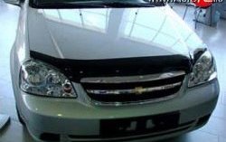 4 599 р. Дефлектор капота NovLine  Chevrolet Lacetti ( седан,  универсал) (2002-2013)  с доставкой в г. Кемерово. Увеличить фотографию 1