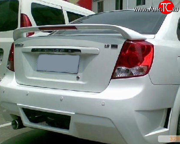 3 349 р. Спойлер M-VRS Chevrolet Lacetti седан (2002-2013) (Неокрашенный)  с доставкой в г. Кемерово