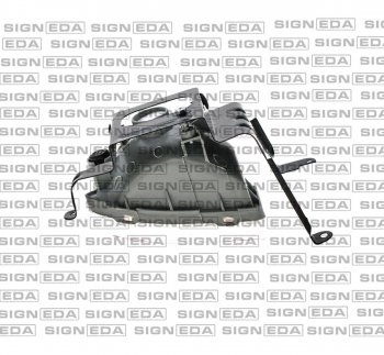 1 149 р. Левая противотуманная фара SIGNEDA  Chevrolet Lacetti  седан (2002-2013)  с доставкой в г. Кемерово. Увеличить фотографию 2