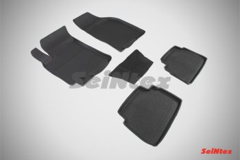 Износостойкие коврики в салон с высоким бортом SeiNtex Premium Chevrolet Lacetti ( седан,  универсал,  хэтчбек) (2002-2013)