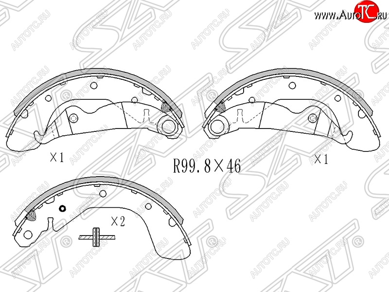 1 439 р. Колодки тормозные SAT (задние) Daewoo Nexia рестайлинг (2008-2015) с доставкой в г. Кемерово Увеличить фотографию 1 1 439 р. Колодки тормозные SAT (задние) Daewoo Nexia рестайлинг (2008-2015) с доставкой в г. Кемерово