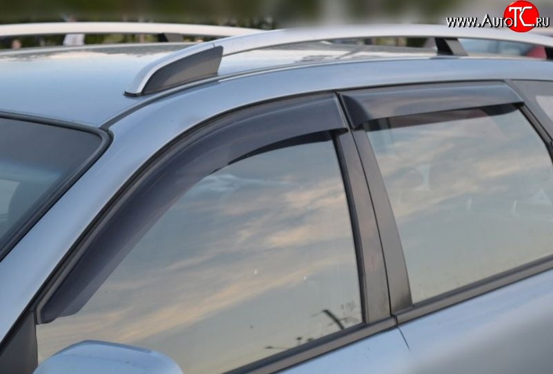 999 р. Комплект дефлекторов окон (ветровиков) 4 шт. Russtal Chevrolet Lacetti универсал (2002-2013)  с доставкой в г. Кемерово