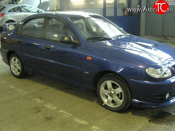 1 199 р. Воздухозаборник ATLA  Chevrolet Lanos ( T100,  T150,  седан) (1997-2017), Daewoo Sense  Т100 (1997-2008), ЗАЗ Chance ( седан,  хэтчбэк) (2009-2017), ЗАЗ Sens ( седан,  хэтчбэк) (2007-2017) (Неокрашенный)  с доставкой в г. Кемерово