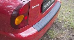 1 749 р. Защитная накладка заднего бампера RA Chevrolet Lanos T100 седан (2002-2017)  с доставкой в г. Кемерово. Увеличить фотографию 2
