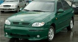 4 199 р. Передний бампер Дельта Daewoo Lanos T100 хэтчбэк 5 дв. дорестайлинг (1997-2002) (Неокрашенный)  с доставкой в г. Кемерово. Увеличить фотографию 2