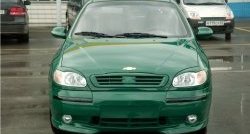 4 199 р. Передний бампер Дельта Daewoo Lanos T100 хэтчбэк 5 дв. дорестайлинг (1997-2002) (Неокрашенный)  с доставкой в г. Кемерово. Увеличить фотографию 3
