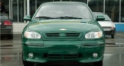4 199 р. Передний бампер Дельта Daewoo Lanos T100 хэтчбэк 5 дв. дорестайлинг (1997-2002) (Неокрашенный)  с доставкой в г. Кемерово. Увеличить фотографию 4