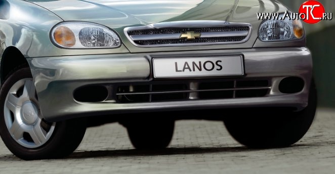 3 499 р. Передний бампер Стандарт Daewoo Lanos T100 хэтчбэк 5 дв. дорестайлинг (1997-2002) (Окрашенный)  с доставкой в г. Кемерово