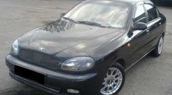 3 199 р. Решётка радиатора CT Daewoo Lanos T100 дорестайлинг, седан (1997-2002) (Неокрашенная)  с доставкой в г. Кемерово. Увеличить фотографию 2