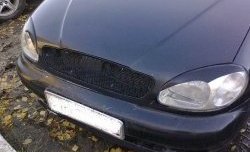 3 199 р. Решётка радиатора CT Daewoo Lanos T100 дорестайлинг, седан (1997-2002) (Неокрашенная)  с доставкой в г. Кемерово. Увеличить фотографию 5