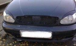 3 199 р. Решётка радиатора CT Daewoo Lanos T100 дорестайлинг, седан (1997-2002) (Неокрашенная)  с доставкой в г. Кемерово. Увеличить фотографию 6