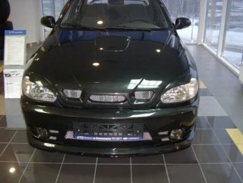1 179 р. Решётка радиатора ATLA (Шагрень)  Chevrolet Lanos  T100 (2002-2017) седан (Неокрашенные)  с доставкой в г. Кемерово. Увеличить фотографию 5