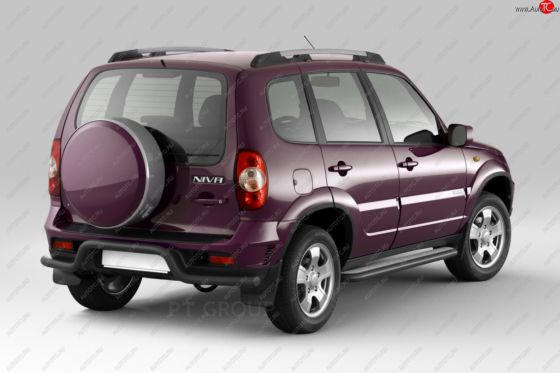 11 519 р. Порожки для ног Petroil Tuning (Ø51 мм)  Chevrolet Niva  2123 (2009-2020), Лада 2123 (Нива Шевроле) (2009-2021) (Сталь с полимерным покрытием в цвет: черный ❞Шагрень❝)  с доставкой в г. Кемерово