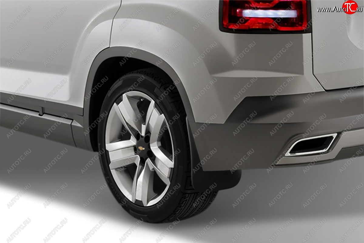 4 799 р. Брызговики задние Frosch Chevrolet Orlando (2011-2018)  с доставкой в г. Кемерово