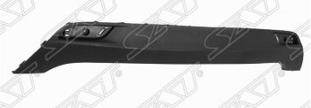 Вставка в задний бампер SAT (нижняя часть) Chevrolet Spark  M300 (2010-2015) дорестайлинг