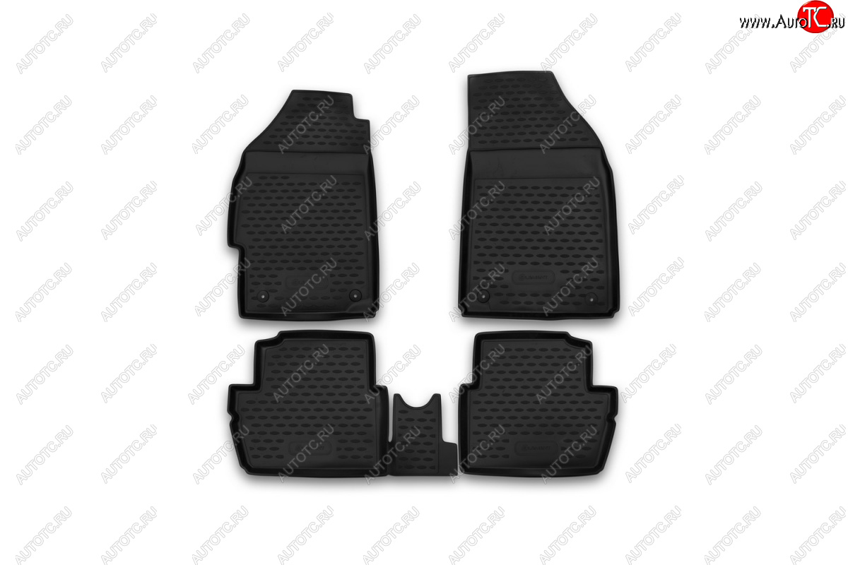 3 199 р. Коврики в салон Element 3D (полиуретан) Chevrolet Spark M300 дорестайлинг (2010-2015)  с доставкой в г. Кемерово