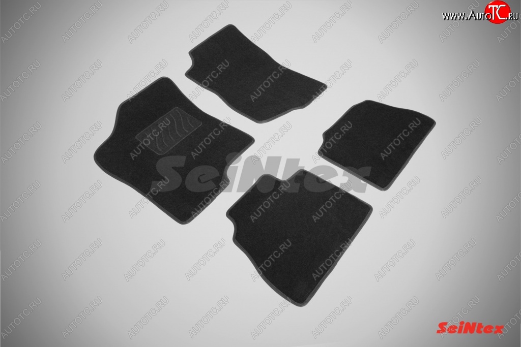 2 999 р. Износостойкие коврики в салон SeiNtex Premium LUX 4 шт. (ворсовые)  Chevrolet Tahoe  GMT800 (2000-2006)  с доставкой в г. Кемерово