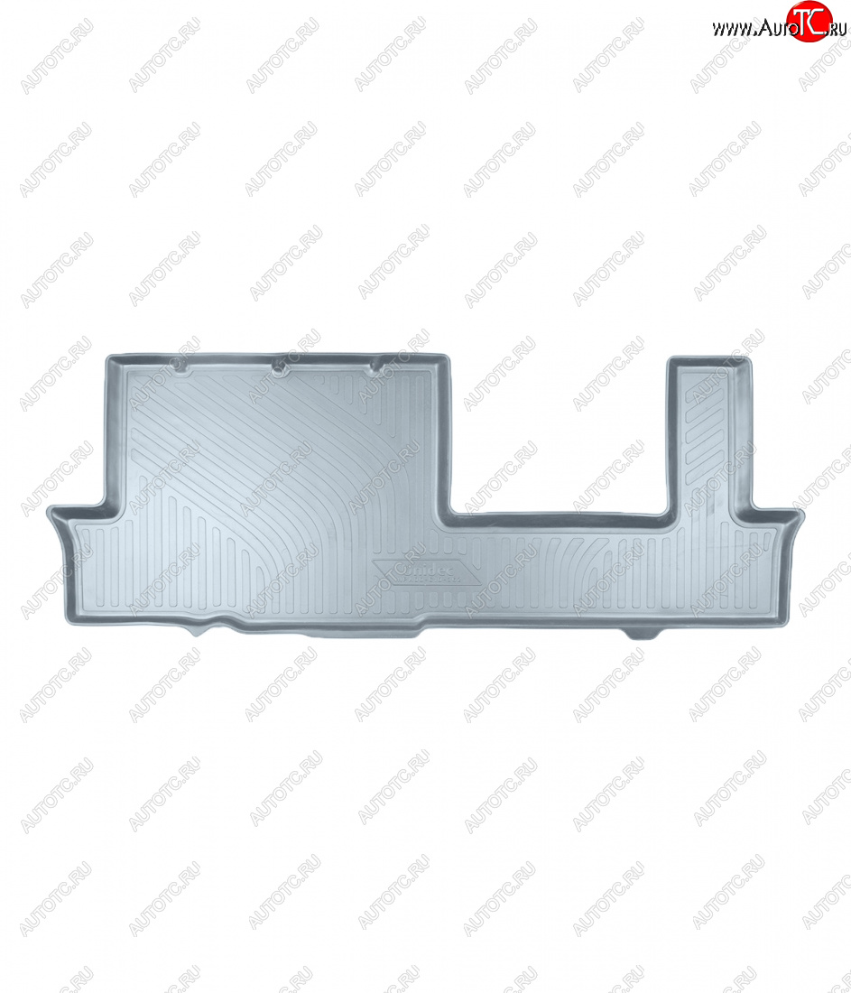 1 359 р. Коврики салона Norplast Unidec (3 ряд 8 мест)  Chevrolet Tahoe  GMT T1XX (2019-2022)   (серый)  с доставкой в г. Кемерово