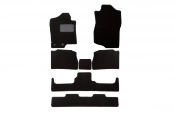 Текстильные коврики салона Klever Premium АКПП Chevrolet Tahoe GMT900 5 дв. (2006-2013) (Черные)