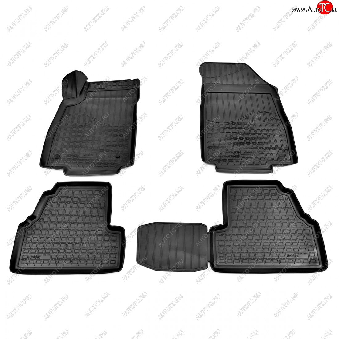 2 899 р. Коврики салона Norplast Unidec Chevrolet Tracker (2013-2015) (черные)  с доставкой в г. Кемерово