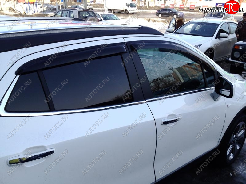 3 199 р. Дефлектора окон SIM (Premium) Chevrolet Tracker (2019-2022)  с доставкой в г. Кемерово
