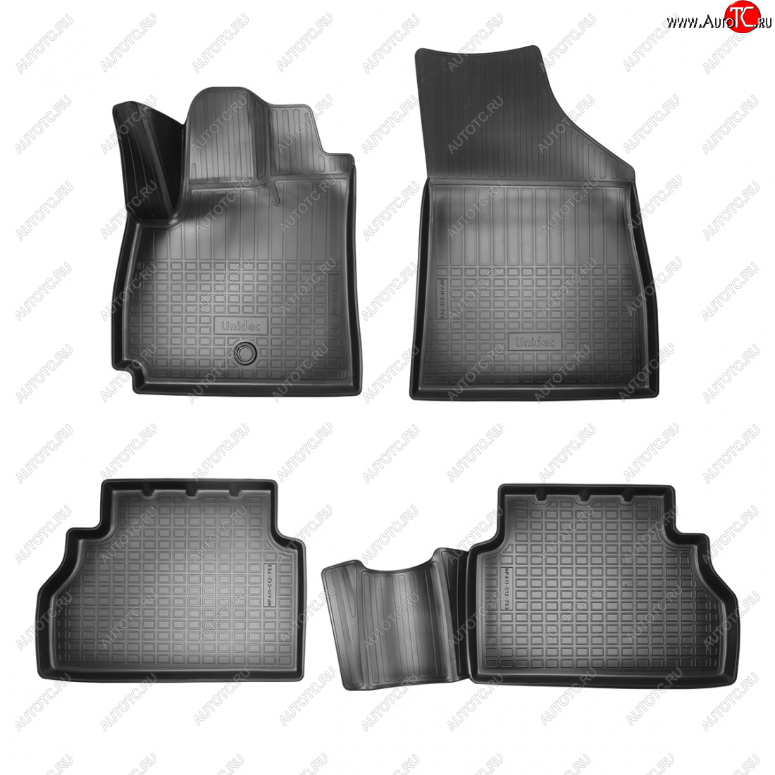 2 459 р. Коврики салона Norplast Unidec  Chevrolet Tracker (2019-2022) (черные)  с доставкой в г. Кемерово
