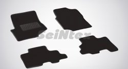 Износостойкие коврики в салон SeiNtex Premium LUX 4 шт. (ворсовые) Chevrolet Trailblazer  GMT360 (2001-2012) дорестайлинг, рестайлинг