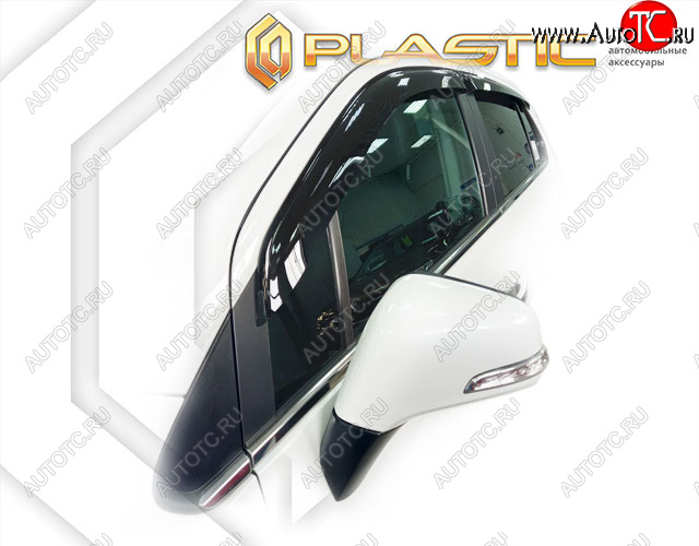 2 159 р. Дефлектора окон (США, Южная Корея) CA-Plastic  Chevrolet Trax (2016-2022) джип рестайлинг (classic полупрозрачный)  с доставкой в г. Кемерово