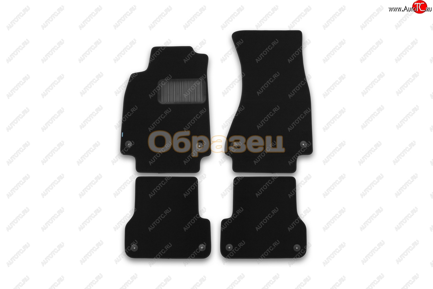 6 949 р. Коврики в салон Klever Standard (АКПП, текстиль)  Chrysler 300C  LX (2004-2011) седан (Черный)  с доставкой в г. Кемерово