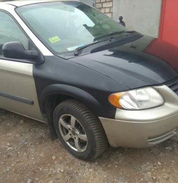 7 989 р. Переднее левое крыло (стеклопластик) Fiberplast  Chrysler Grand Voyager (2000-2007), Chrysler Town and Country  RS,RG минивэн (2000-2007), Chrysler Voyager  RG минивэн (2000-2007), Dodge Caravan (2000-2007), Dodge Grand Caravan (2000-2007)  с доставкой в г. Кемерово. Увеличить фотографию 2