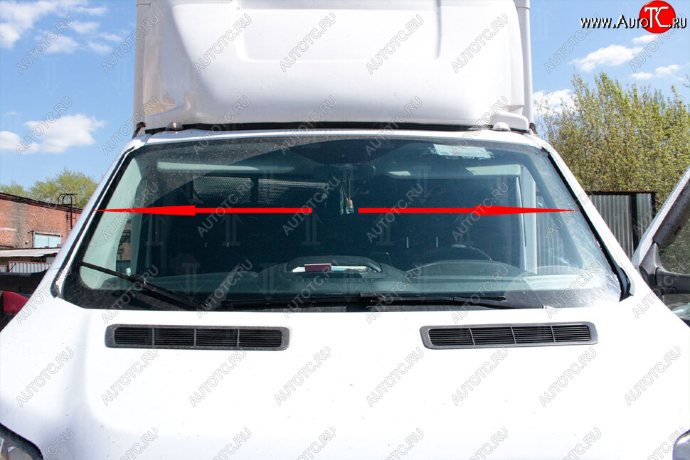 1 699 р. Водостоки лобового стекла Стрелка 11 (установка на скотч) Peugeot Traveller K0 L2 дорестайлинг (2016-2024)  с доставкой в г. Кемерово