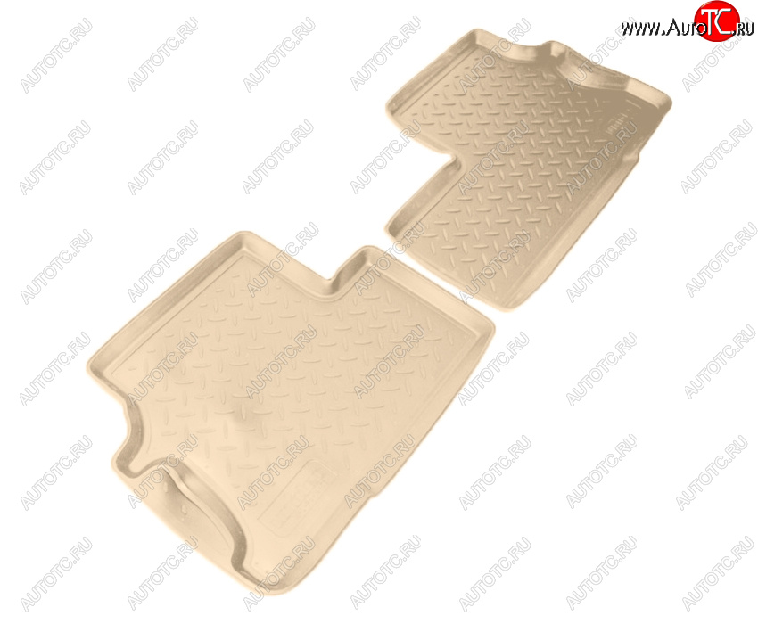 1 239 р. Коврики салона Norplast Unidec (задние)  CITROEN Berlingo  M59 (2002-2012) рестайлинг (Цвет: бежевый)  с доставкой в г. Кемерово