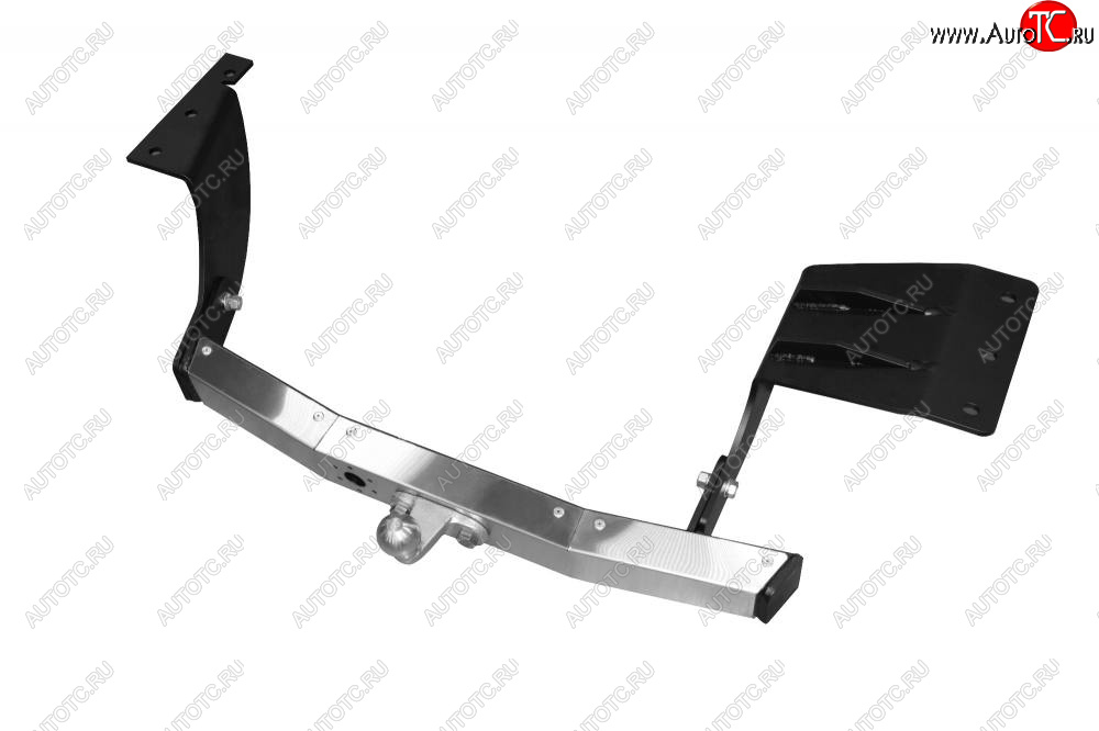 16 259 р. Фаркоп PT GROUP /тип F/ с НЕРЖ накладкой MITSUBISHI Outlander XL 2007-2012/ CITROEN С-Сrosser 2007-2012/ PEUGEOT  CITROEN C-crosser (2007-2012), Mitsubishi Outlander  XL (2005-2013), Peugeot 4007 (2007-2012)  с доставкой в г. Кемерово