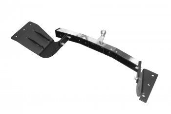 16 259 р. Фаркоп PT GROUP /тип F/ с НЕРЖ накладкой MITSUBISHI Outlander XL 2007-2012/ CITROEN С-Сrosser 2007-2012/ PEUGEOT  CITROEN C-crosser (2007-2012), Mitsubishi Outlander  XL (2005-2013), Peugeot 4007 (2007-2012)  с доставкой в г. Кемерово. Увеличить фотографию 3