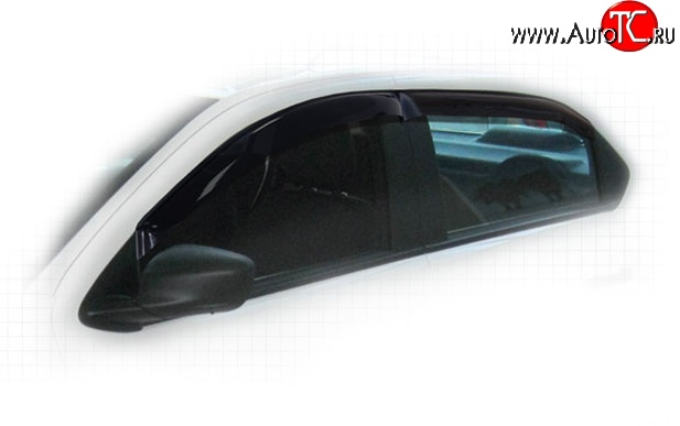 979 р. Дефлекторы окон (ветровики) Novline 4 шт. (седан) CITROEN C-elysee дорестайлинг (2012-2017)  с доставкой в г. Кемерово