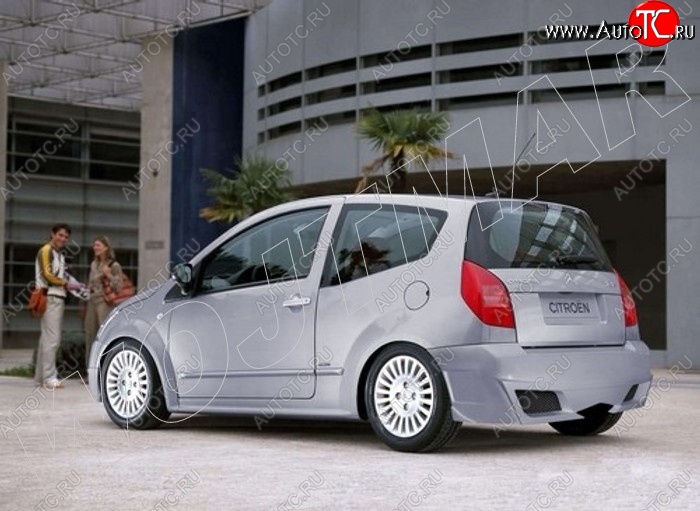 26 999 р. Задний бампер Golardo CITROEN C2 (2003-2009)  с доставкой в г. Кемерово