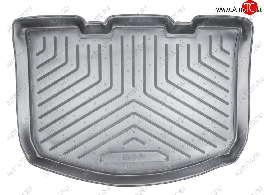 1 499 р. Коврик багажника Norplast Unidec  CITROEN C3  FC/FN (2002-2009) хэтчбэк (Цвет: черный)  с доставкой в г. Кемерово