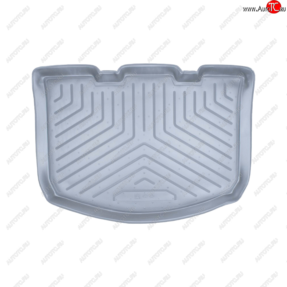 1 659 р. Коврик багажника Norplast Unidec  CITROEN C3  FC/FN (2002-2009) хэтчбэк (Цвет: серый)  с доставкой в г. Кемерово