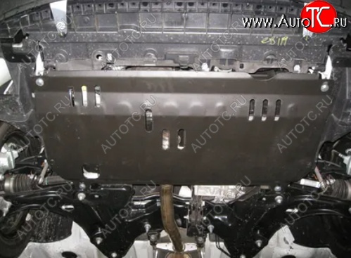 7 949 р. Защита картера двигателя и КПП Alfeco  CITROEN C3  дорестайлинг (2009-2015) (Алюминий 3 мм)  с доставкой в г. Кемерово