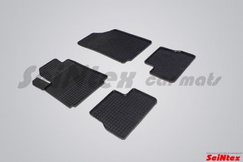 Износостойкие резиновые коврики в салон Сетка Seintex CITROEN C3  FC/FN (2002-2009) хэтчбэк