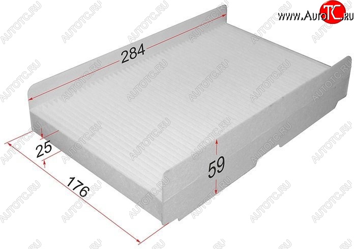221 р. Фильтр салона SAT (176х59х25)  CITROEN C3  FC/FN (2002-2009), CITROEN C3 Pluriel (2003-2010), Peugeot 307  хэтчбэк 5 дв. (2001-2005), Peugeot 308  T7 (2007-2014)  с доставкой в г. Кемерово