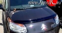 Дефлектор капота темный SIM CITROEN C3 Picasso дорестайлинг (2008-2012)
