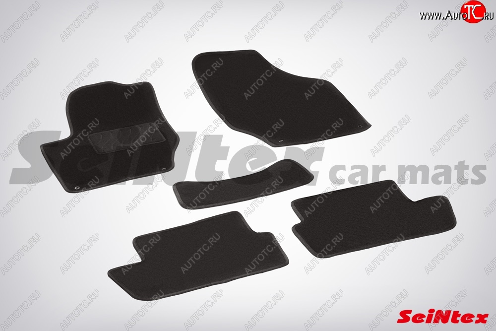 2 899 р. Комплект ворсовых ковриков в салон LUX Seintex  CITROEN C4 ( B7) (2004-2022)  дорестайлинг, хэтчбэк 3 дв.,  дорестайлинг, хэтчбэк 5 дв.,  рестайлинг, хэтчбэк 3 дв.,  рестайлинг, хэтчбэк 5 дв., хэтчбэк 5 дв., седан дорестайлинг, седан рестайлинг  с доставкой в г. Кемерово