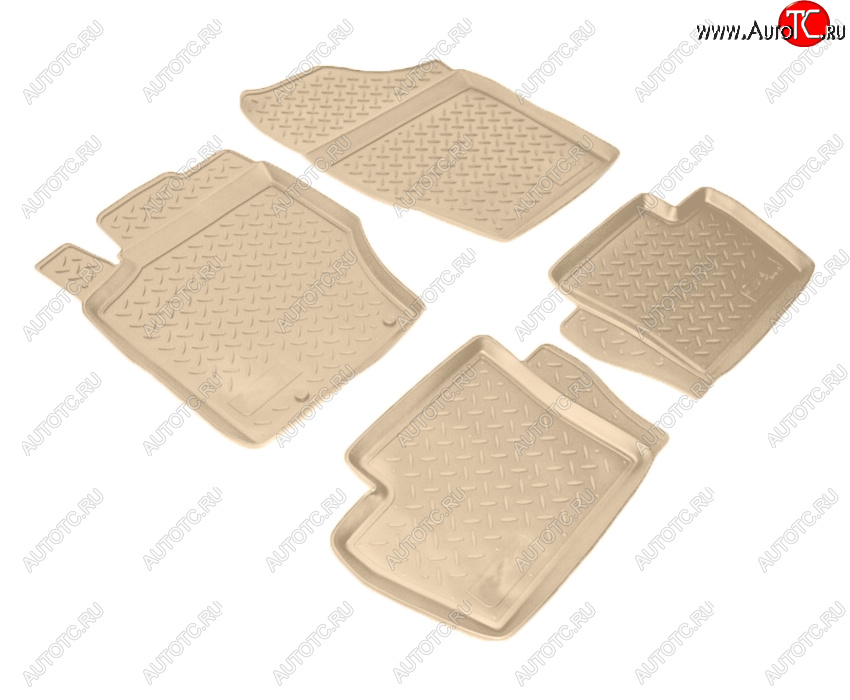 2 759 р. Коврики салона Norplast Unidec  CITROEN C4 (2004-2011)  дорестайлинг, хэтчбэк 3 дв.,  дорестайлинг, хэтчбэк 5 дв.,  рестайлинг, хэтчбэк 3 дв.,  рестайлинг, хэтчбэк 5 дв. (Цвет: бежевый)  с доставкой в г. Кемерово