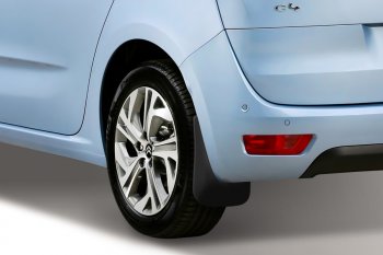 1 249 р. Брызговики задние Frosch - Оptimum CITROEN C4 Grand Picasso (2014-2016)  с доставкой в г. Кемерово. Увеличить фотографию 2