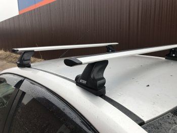 Опоры багажника Inter (в штатные крепления) CITROEN C4 aircross (2012-2017), Mitsubishi ASX (2010-2025), Peugeot 307 ( универсал,  хэтчбэк 3 дв.,  хэтчбэк 5 дв.) (2001-2008), Peugeot 4008 (2012-2025)