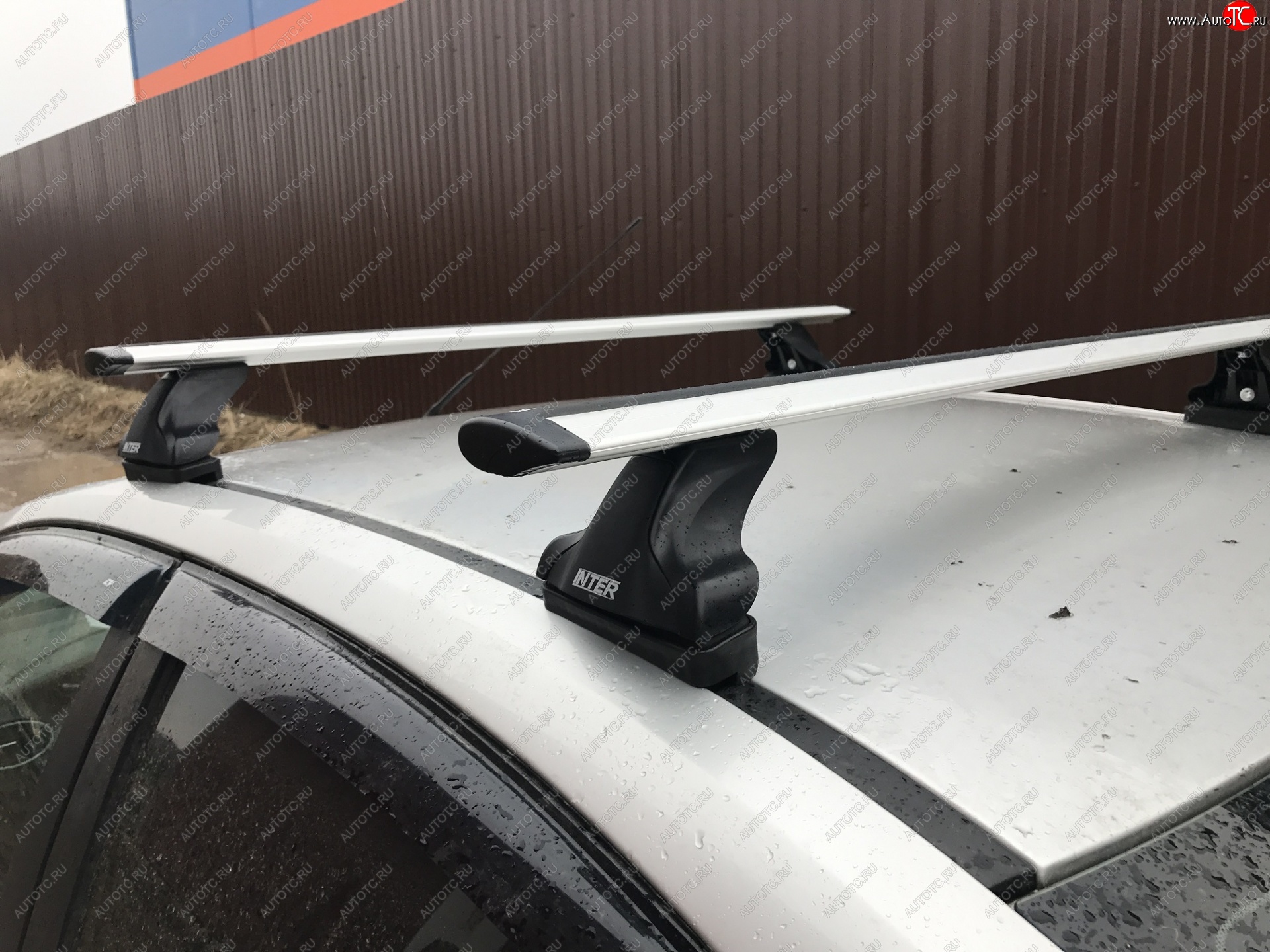 2 899 р. Опоры багажника Inter (в штатные крепления)  CITROEN C4 aircross (2012-2017), Mitsubishi ASX (2010-2025), Peugeot 307 ( универсал,  хэтчбэк 3 дв.,  хэтчбэк 5 дв.) (2001-2008), Peugeot 4008 (2012-2025)  с доставкой в г. Кемерово